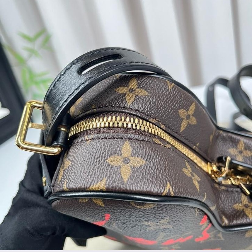 Louis Vuitton Pre-Owned Authentic Luxury Handbag Brown M45890 Coated Canvas