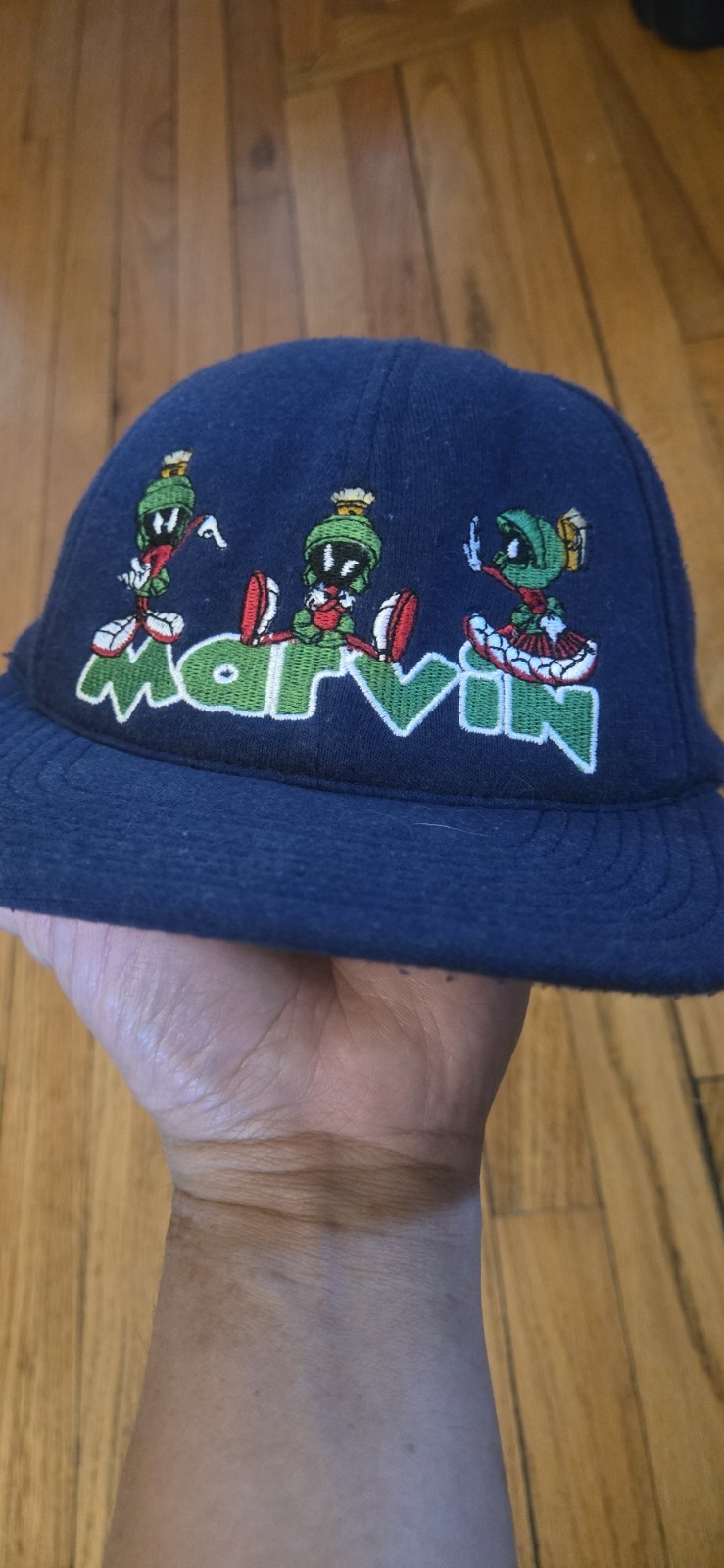 Vintage 90s Marvin The Martian Snapback