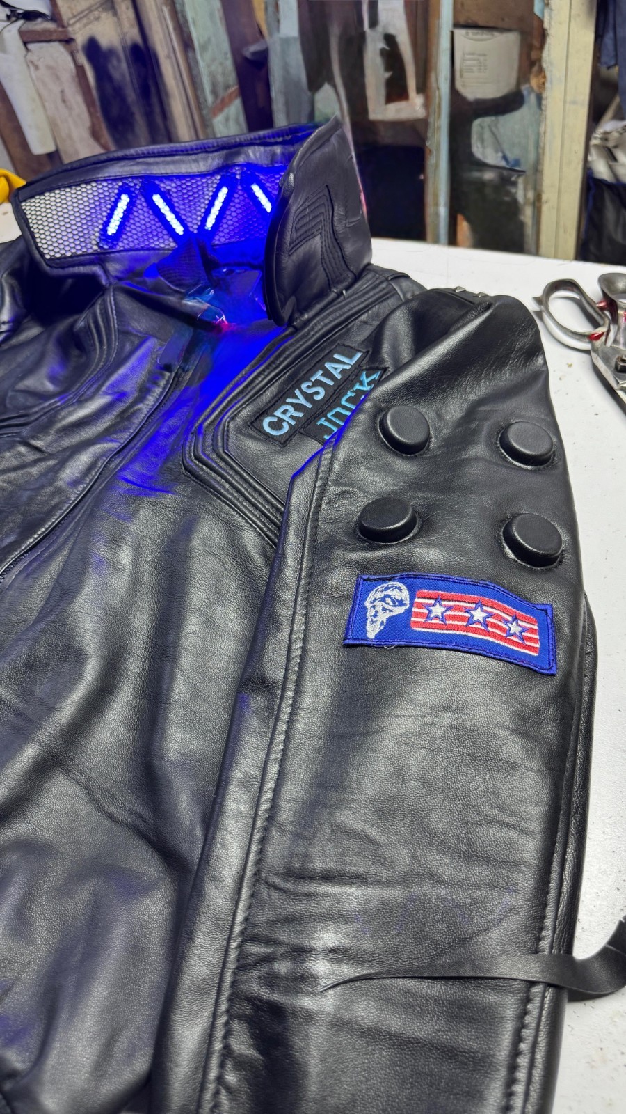 SAMURAI V’s Men’s Real Leather jacket Cyberpunk 2077 Bomber Gaming Fans Cosplay