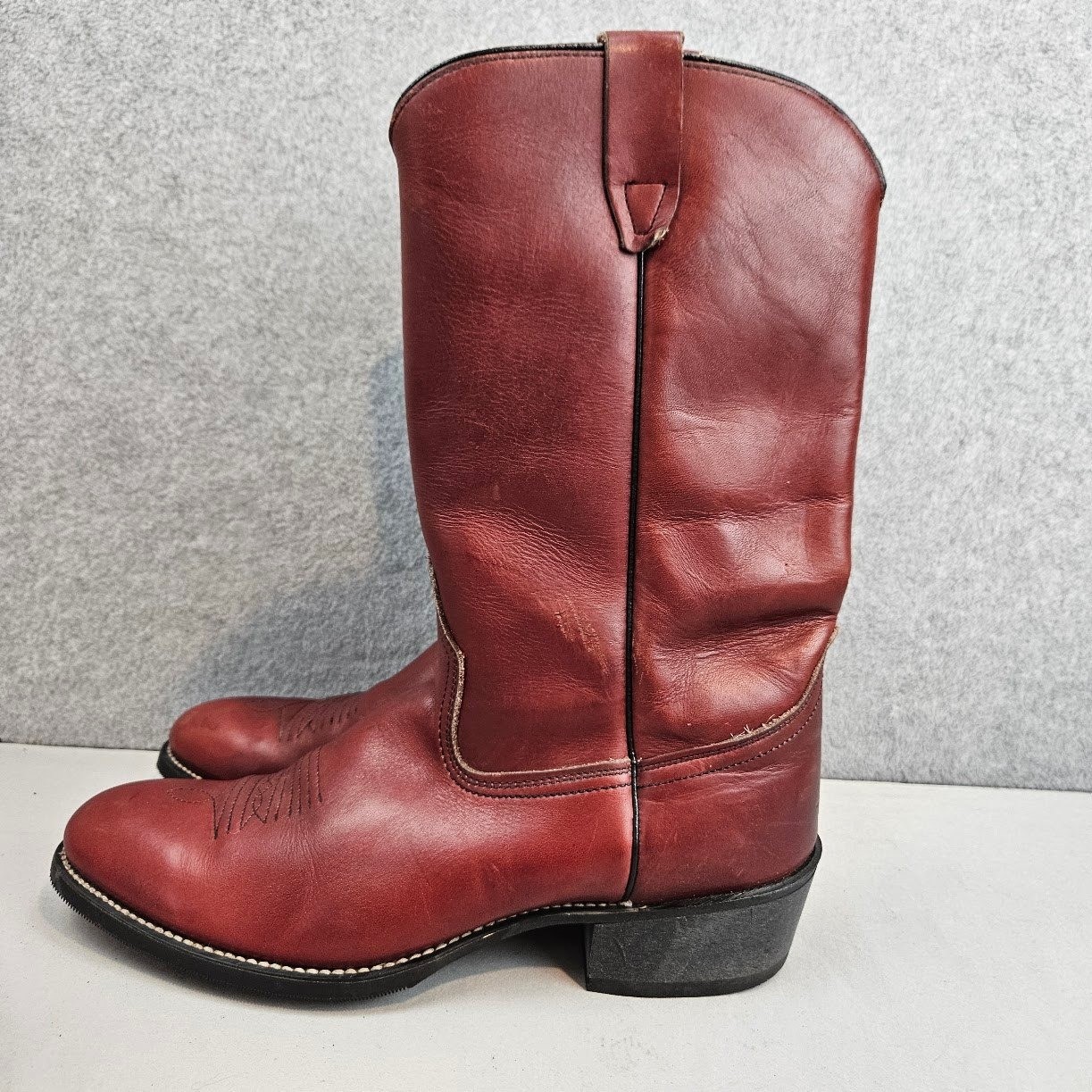 VIBRAM | RARE Vintage 1992 Red Wing Pecos (Style 1178) Western Boots Made in USA
