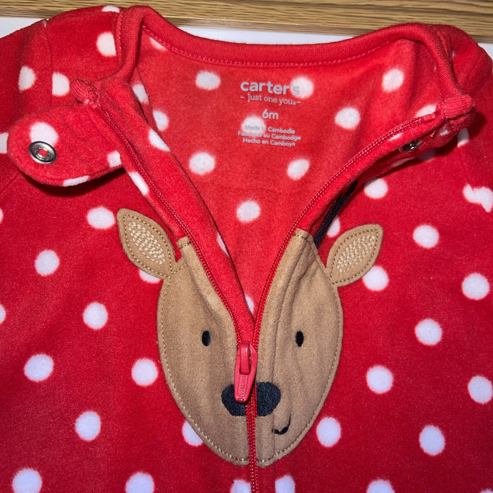 2 Baby Christmas Reindeer Outfits & Ho Ho (NWT Slippers)9-12 Months
