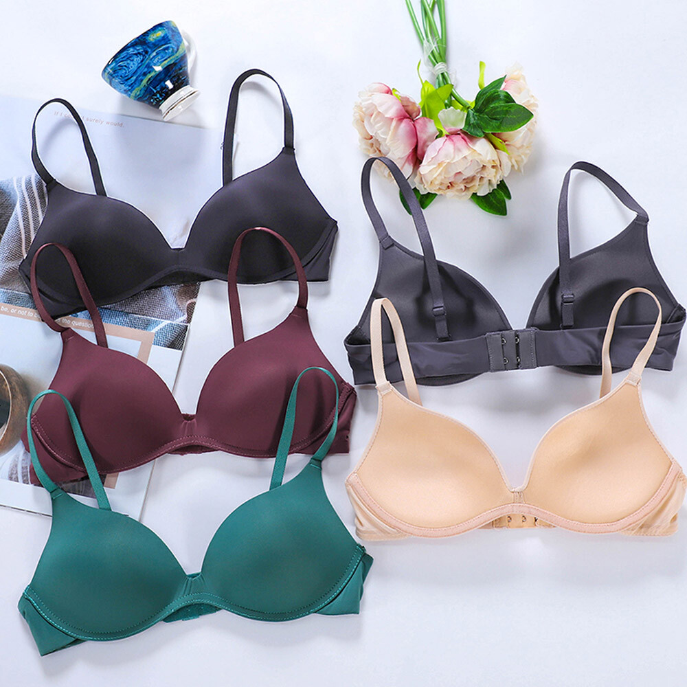 30-42 AAA AA ABC Women Bras Soft Sexy Lingerie Thin Padded Wireless Brassiere BH