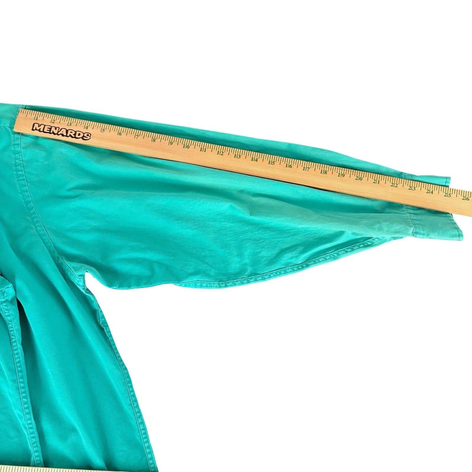 Vtg Norsport Men XXL Tall Teal Shirt Sailboat Retro Preppy Logo Embroidered (813
