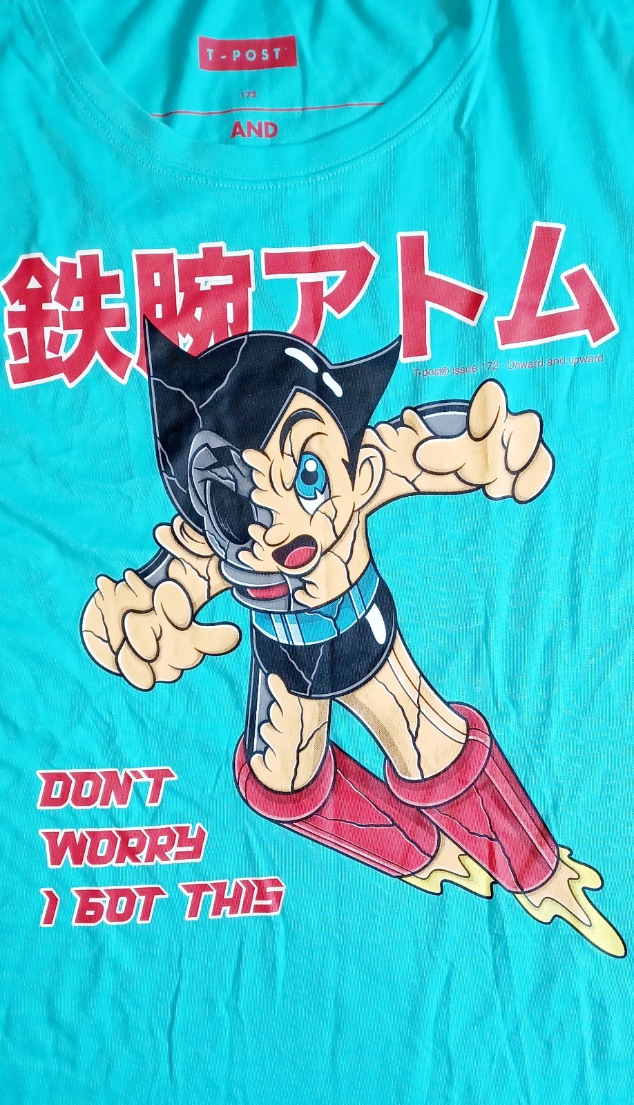ASTRO BOY Onward and Upward T-Shirt 2022 by T-POST® #172 Men’s 2XL US SELLER