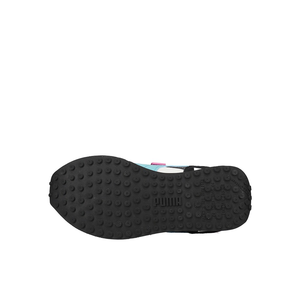 PUMA Future Rider Play On Lace Up Toddler Girls Black, Blue, White Sneakers Cas