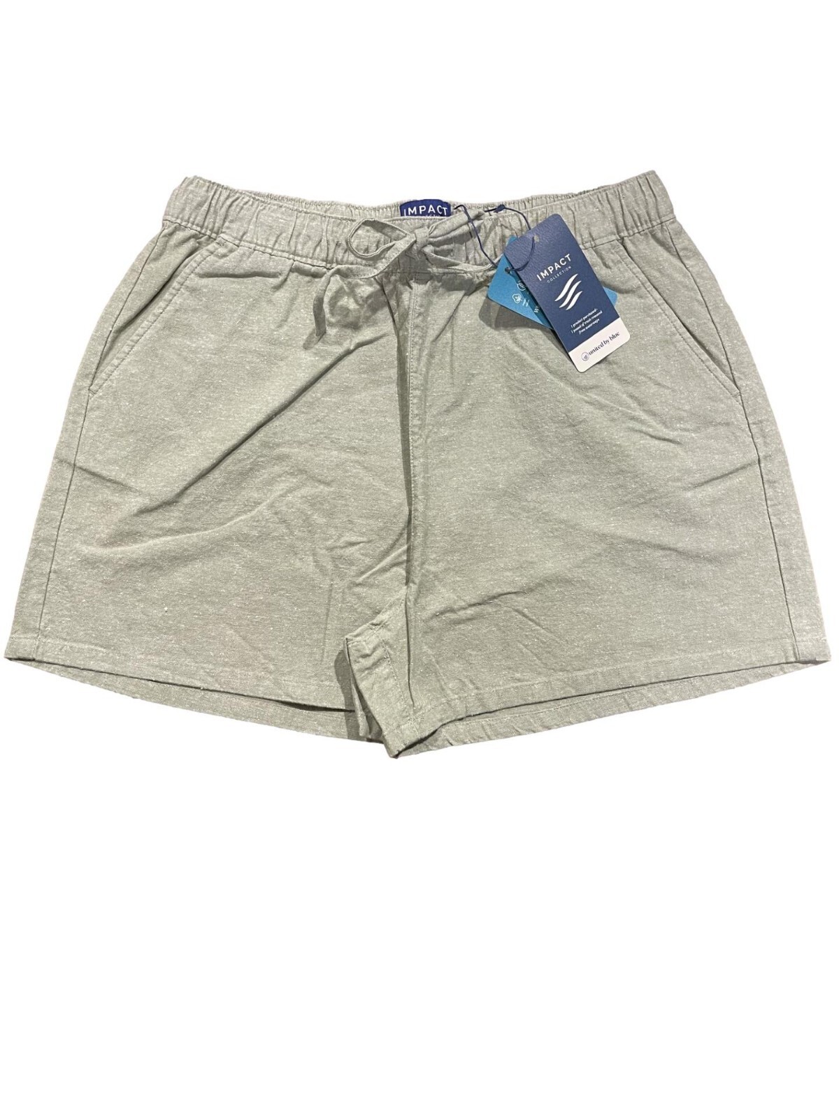 United By Blue Women’s 3″ Organic Pull-On Shorts – Sage S