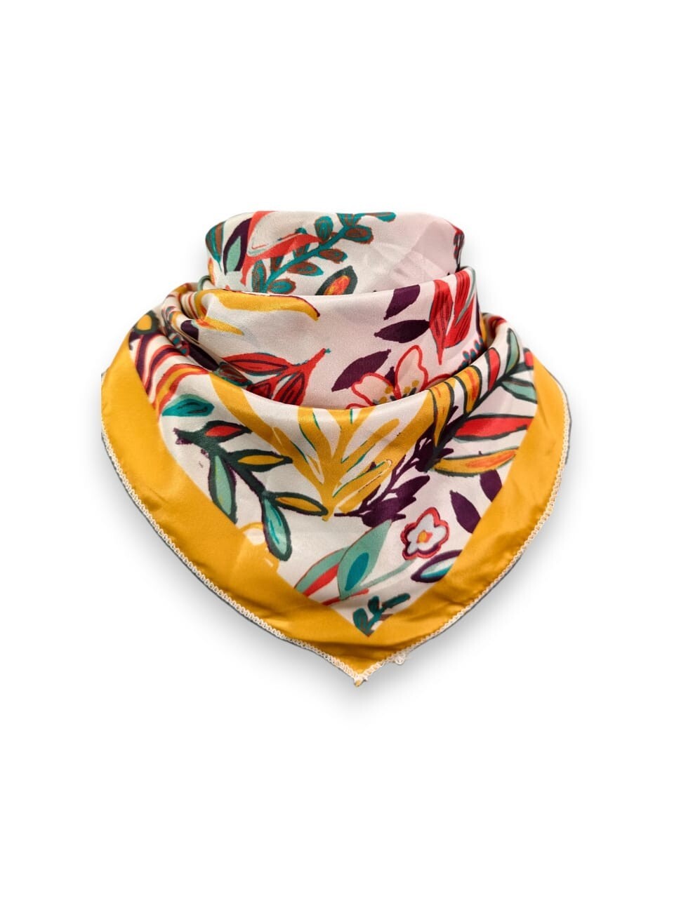 Fashion Small Square Scarf 20″ x 20″ Soft Silk Blend Neck Head Wrap Scarves 25Pc
