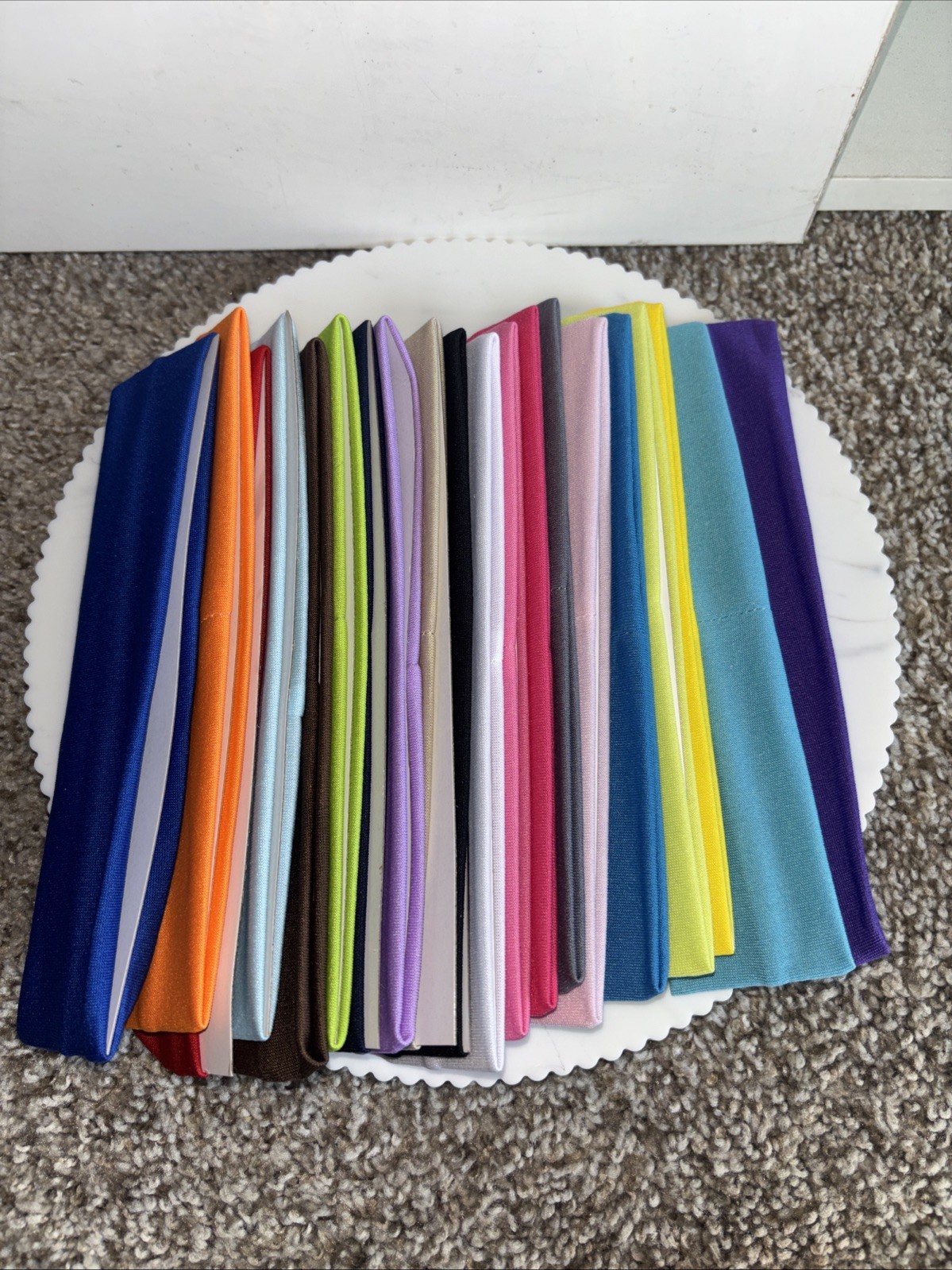 Fabric Headbands20 Set – Assorted Colors 🌈