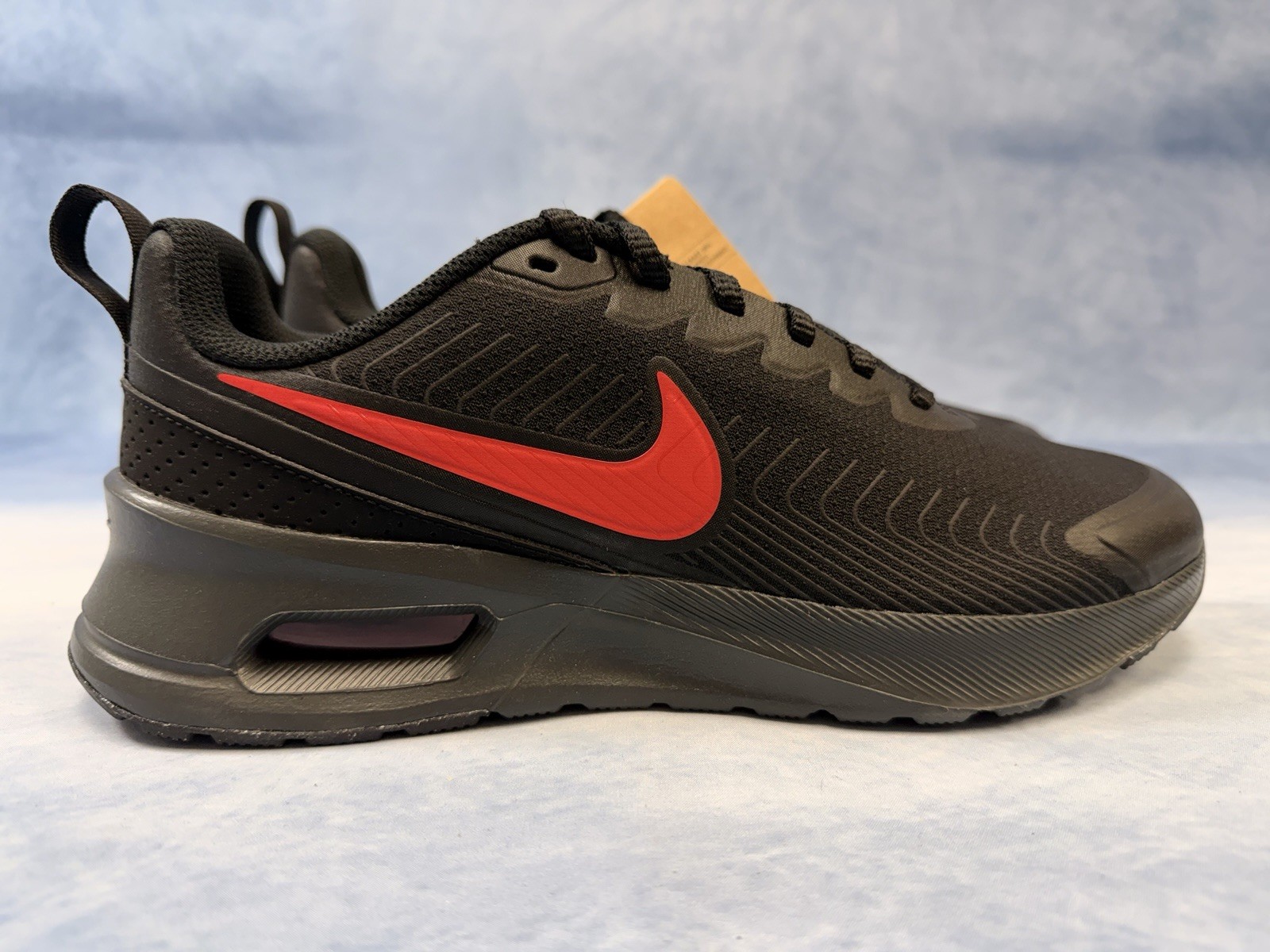 Nike Air Max Nuaxis Sneakers Shoes Black/Red/ FD4329-010 Size 8.5 Men 10 Women