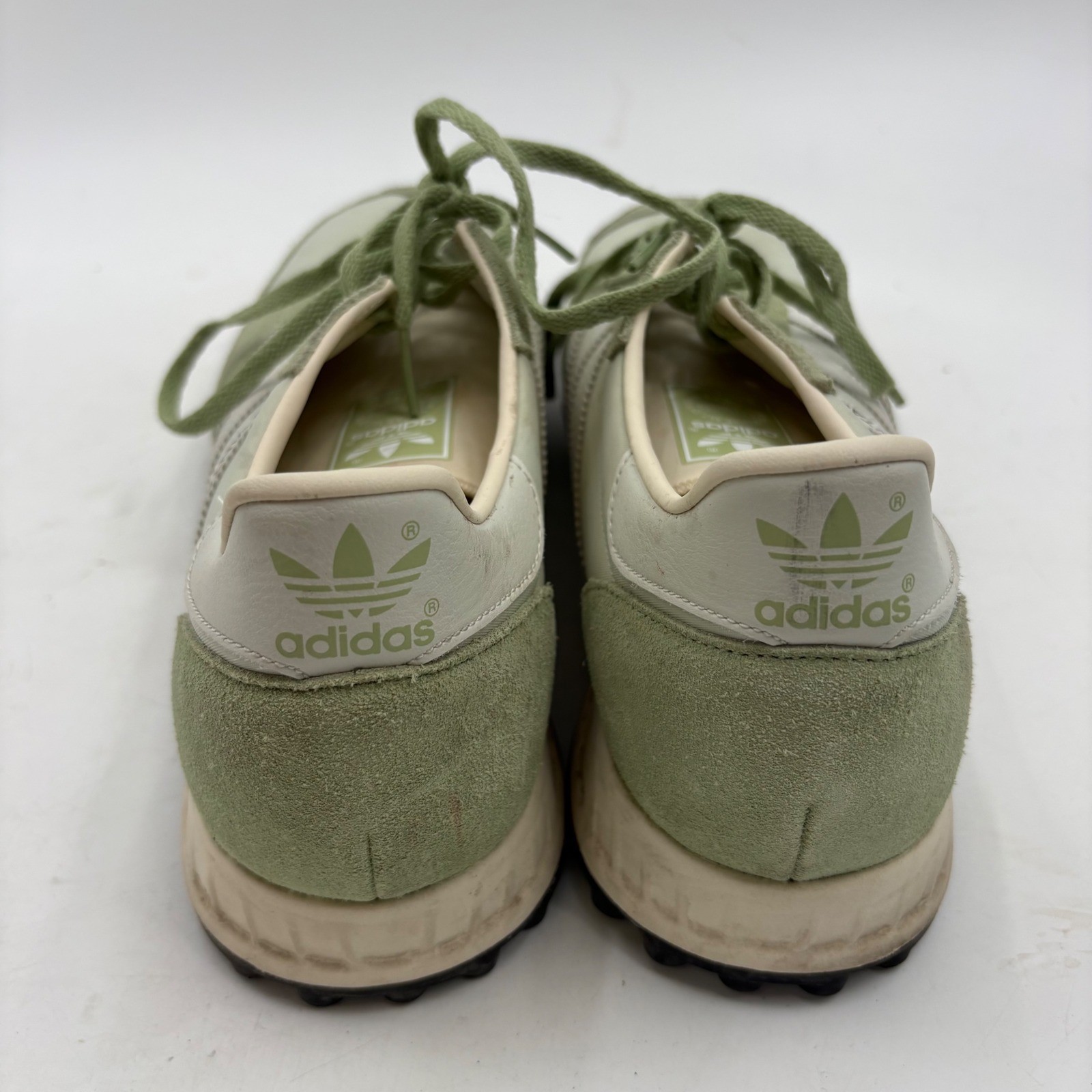 Adidas TRX Vintage Halo Silver Sage Green Men 11.5 Retro Running Shoes GX4581