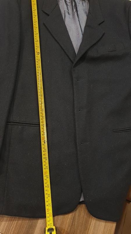 Men Corneliani navy cashmere blazer 42 / XL / 50