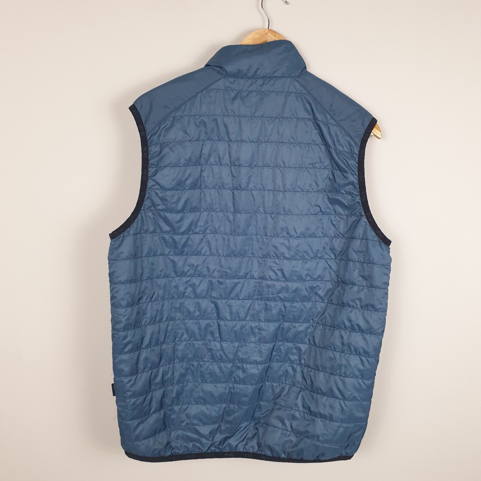 Ping Golf Gilet Mens Medium Blue Yellow Reversible Sensorwarm Bodywarmer Vest