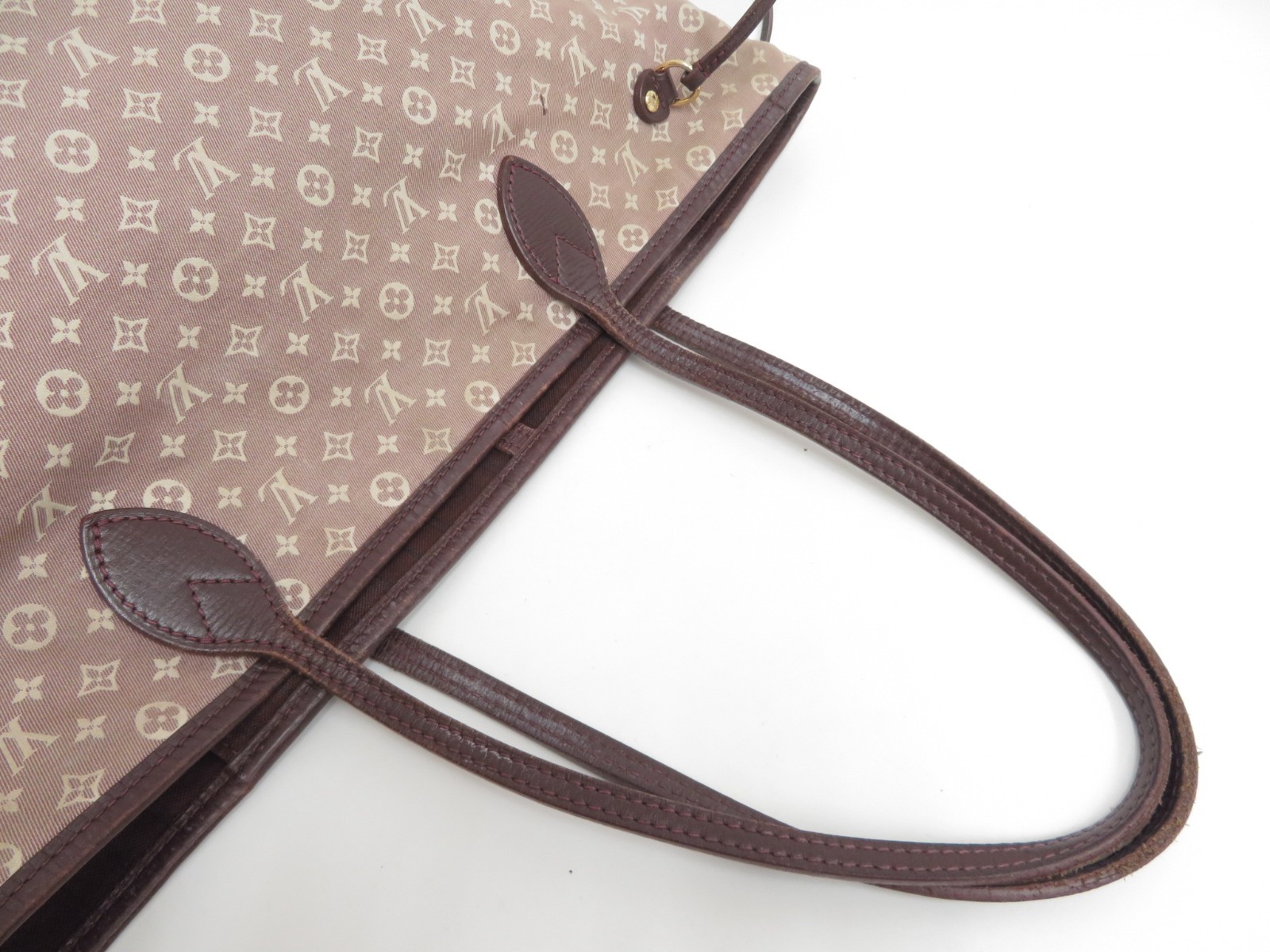 Louis Vuitton Monogram Mini Lin Idylle Neverfull MM Shoulder Tote Bag S#52454