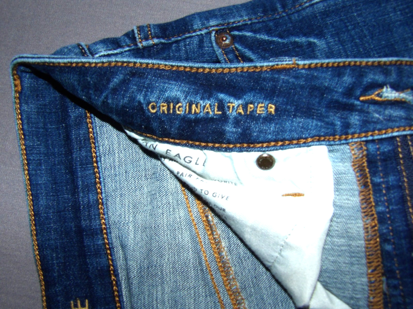 American Eagle Next Level FLEX Original Tapered Leg Denim Jeans Men’s 32 X 32