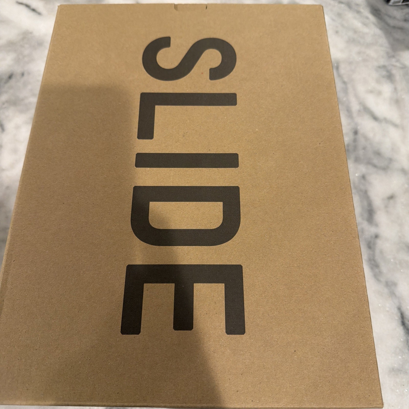 Size 10 – YZY SLIDE ‘Slate Grey’ – Adidas Yeezy Slide – ID2350 AUTHENTIC Box
