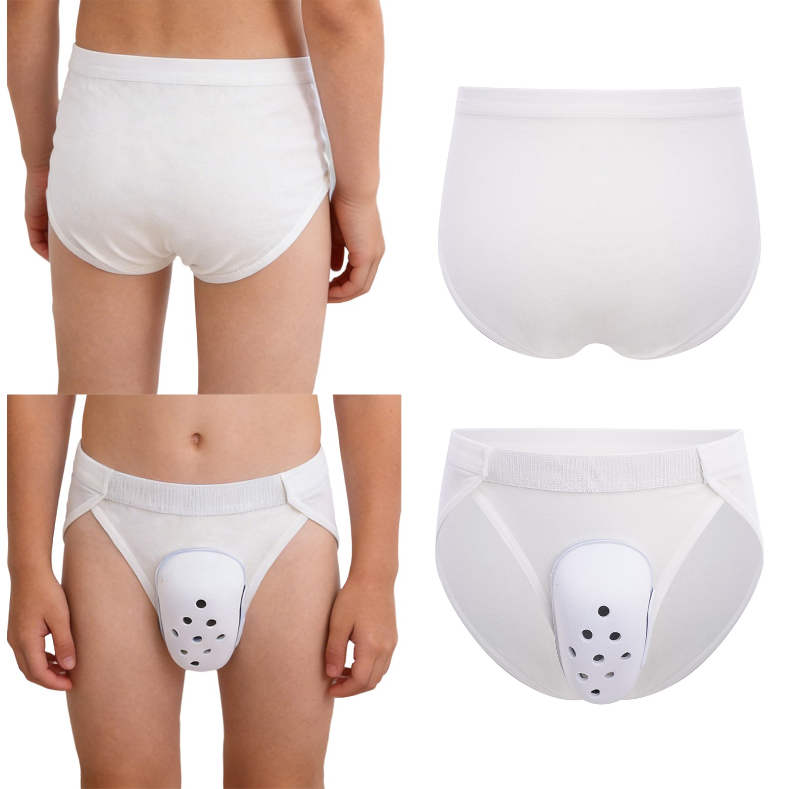 Kids Boys Underpants Pediatric Briefs Nursing Underwear Breathable Daily Wear