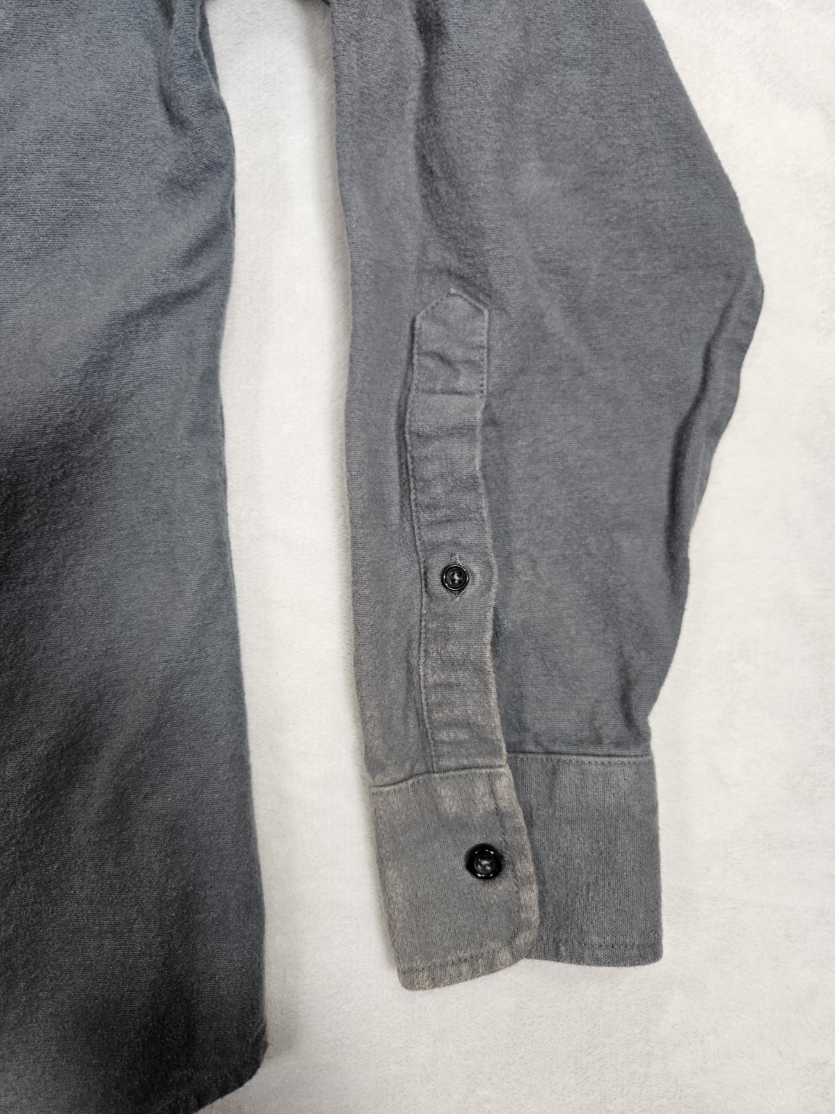 Taylor Stitch Yosemite Shirt Slate Size 38 (M) Flannel Outdoors Chest Pockets