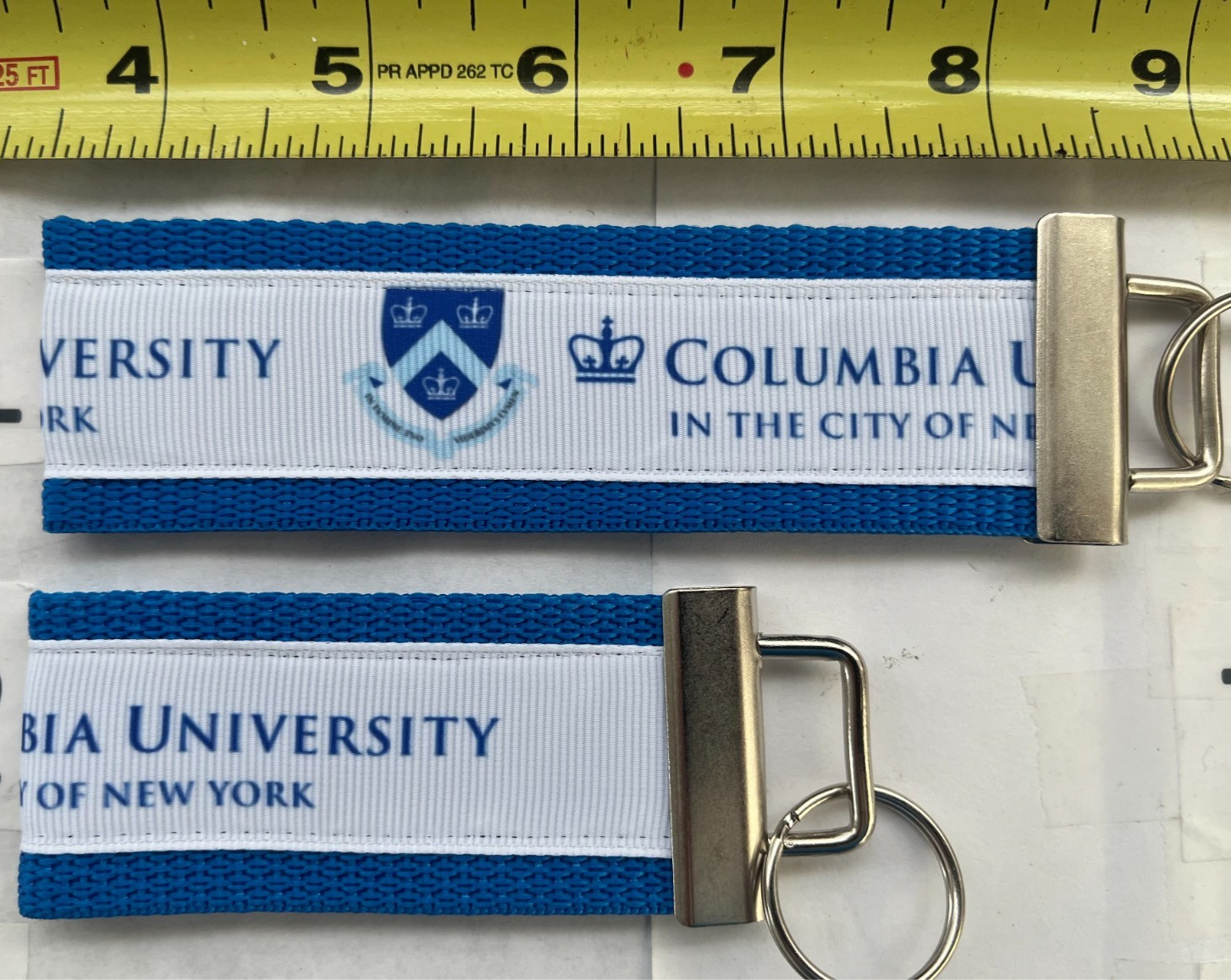Columbia University Lions Keychain Fob Stocking Stuffer Gift 4 Him Her Mom Dad