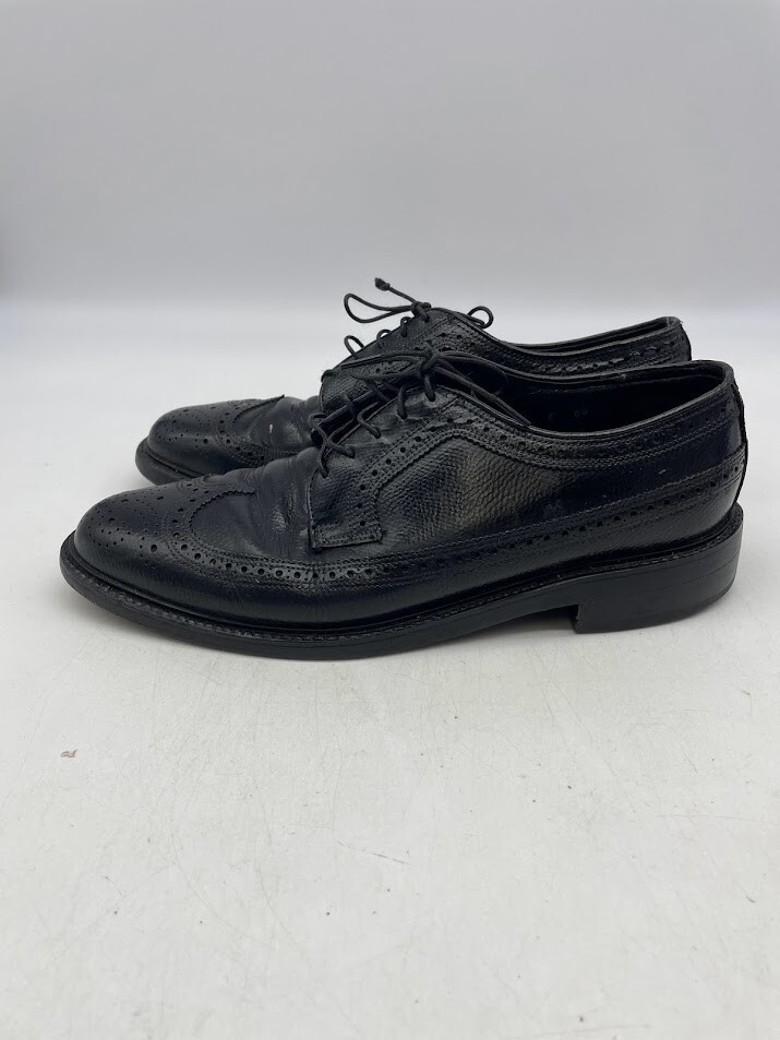 Goodyear Neolite Men’s WingTip Dress Shoes Black Round Toe Lace Up Size 7D