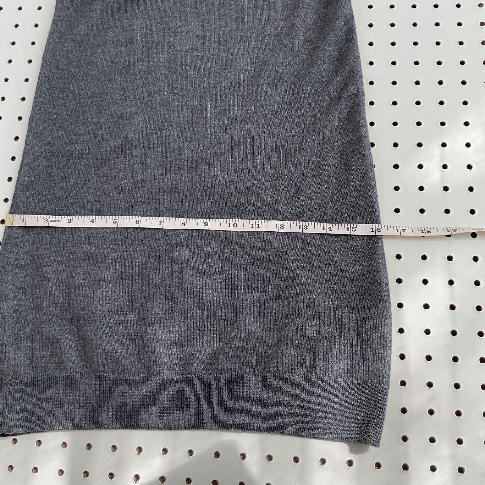 ALLSAINTS Sheer Metallic Womens Tunic Top Size 0 Silver Gray Knit Sleeveless