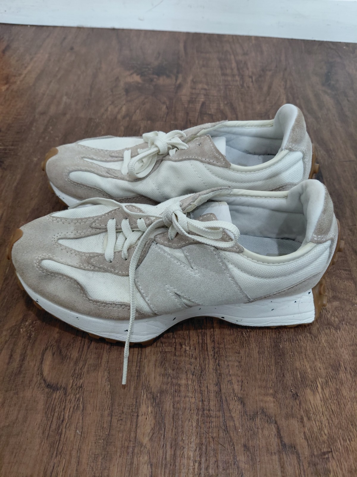 Size 7- New Balance 327 Sea Salt Pink Salt Women’s Sneakers