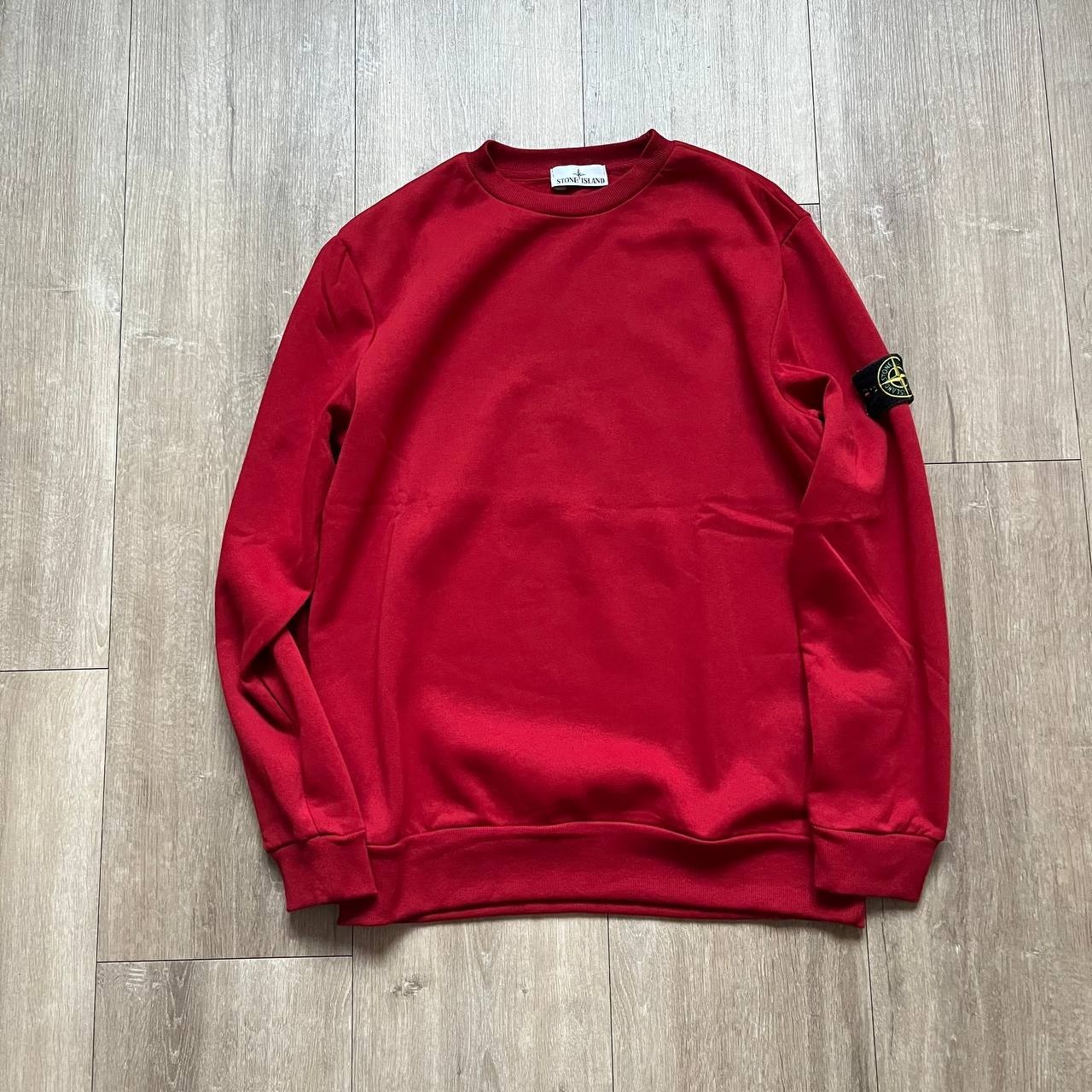 stone island jumper L Red