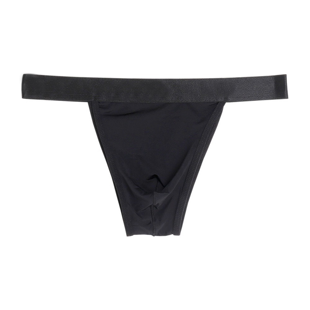 Mens Sexy Thin Briefs Cool Ice Silk Middle Waist Bikini Pouch Panties Brand New
