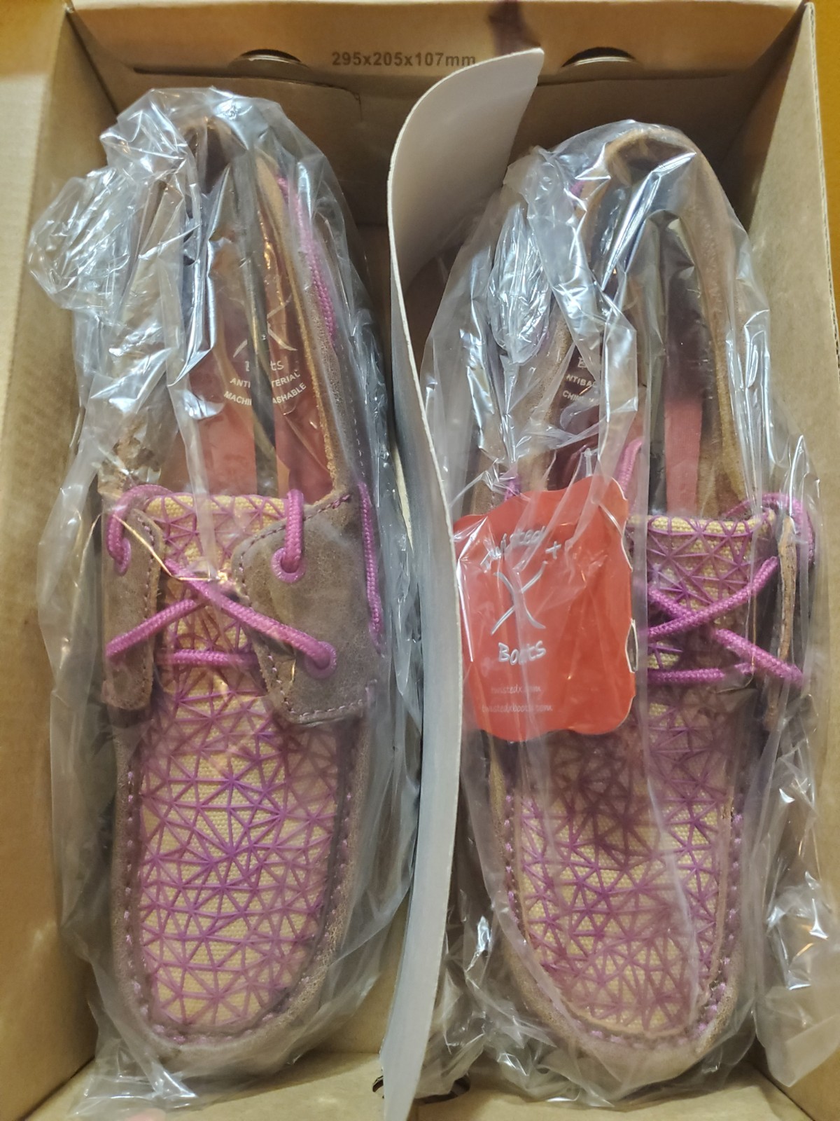Twisted X Driving Moccasins Shoes Basket Weave Women’s 8.5 M