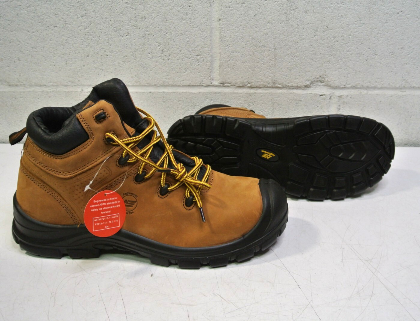 Aegiswarm Work Boots WP Safety Toe Mens US Size 13 (F2413-11 I/75 C/75)