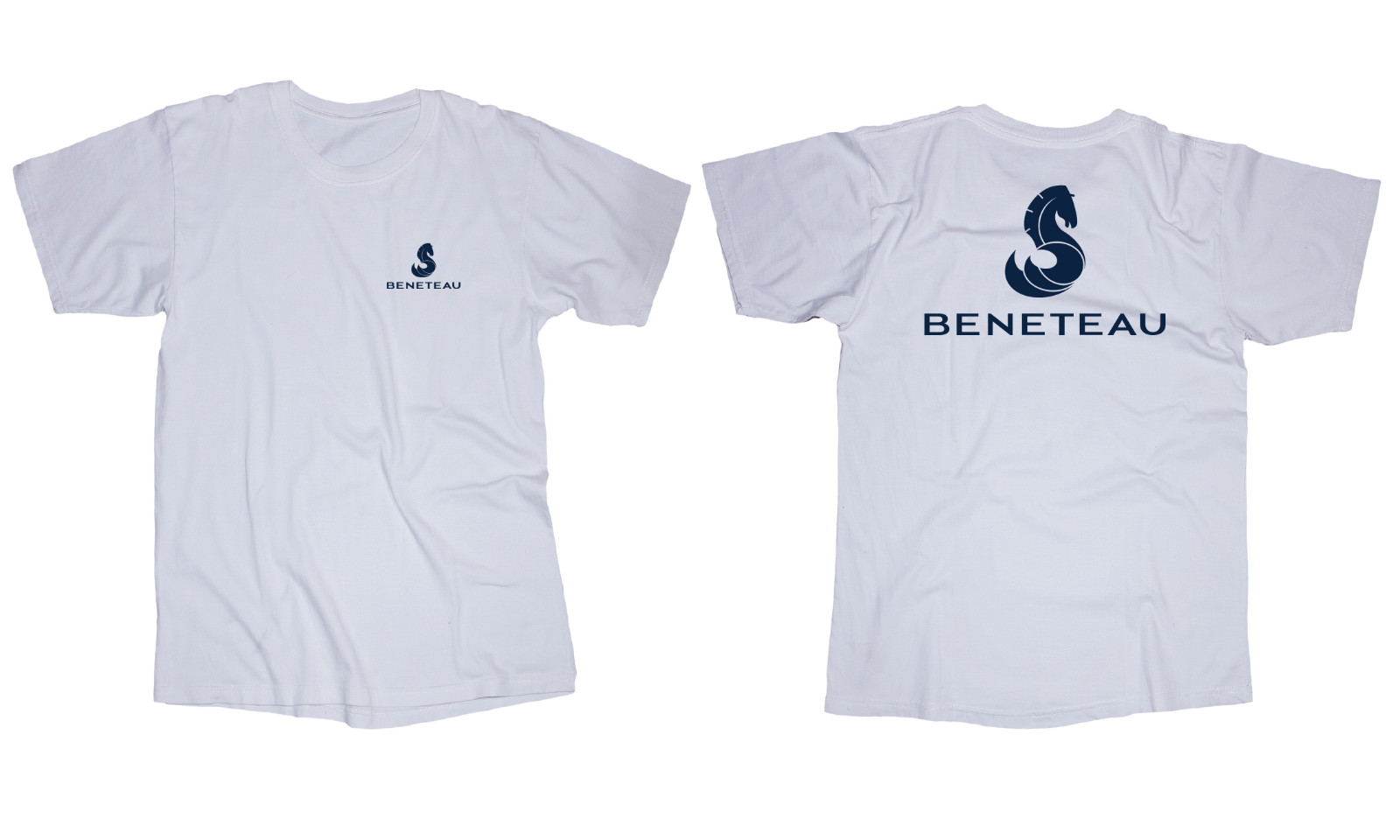 Beneteau sailboat boat logo white T-shirt Sailing Marine