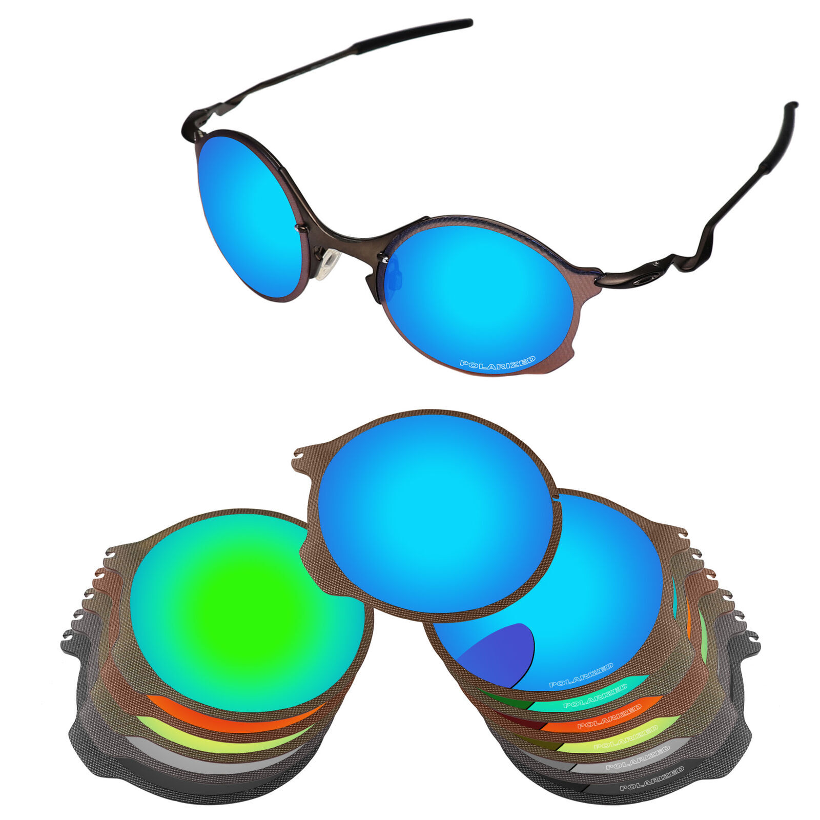 PapaViva Polarized Replacement Lenses For-Oakley Tailend – Multi Options OO4088