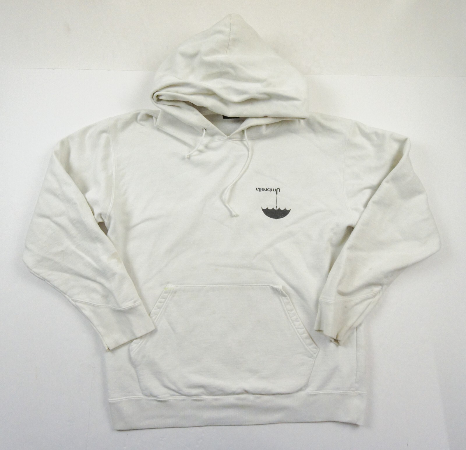 Vintage Futura Laboratories Sweatshirt Mens XLarge White Hoodie Streetwear Art