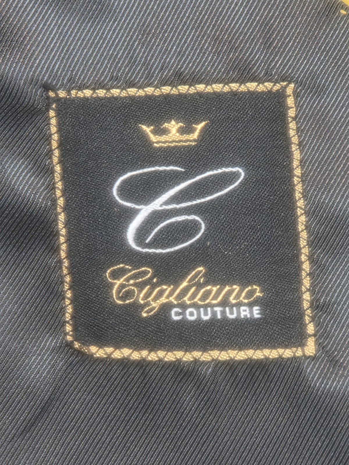 Cigliano Couture Sport Blazer Jacket Men 42R Wool Inner Pockets Lined