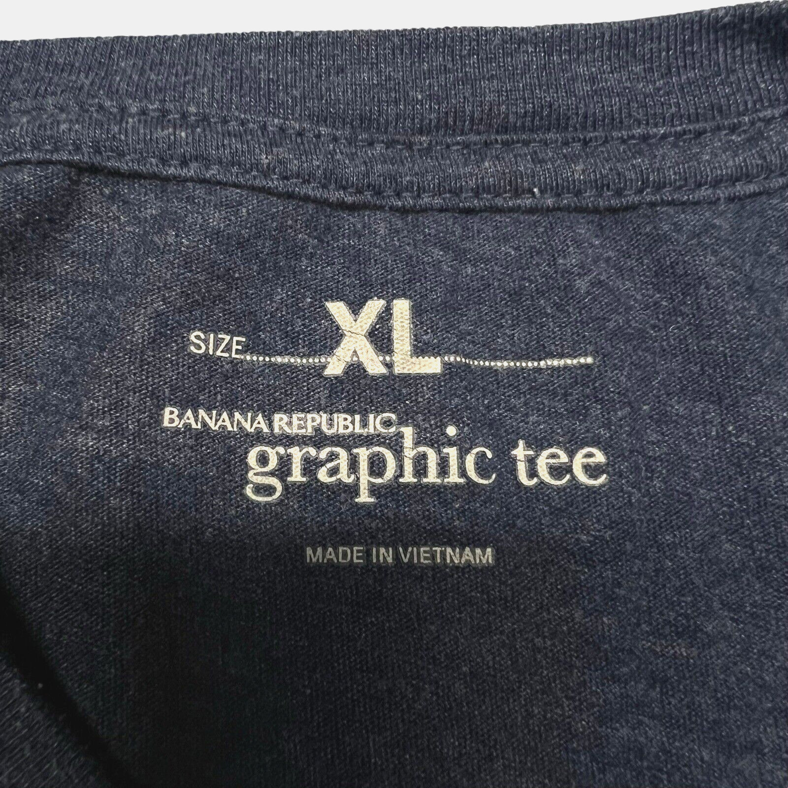 Banana Republic Graphic Tee Men’s Size XL Trees 1978 T-shirt Outdoor Beach