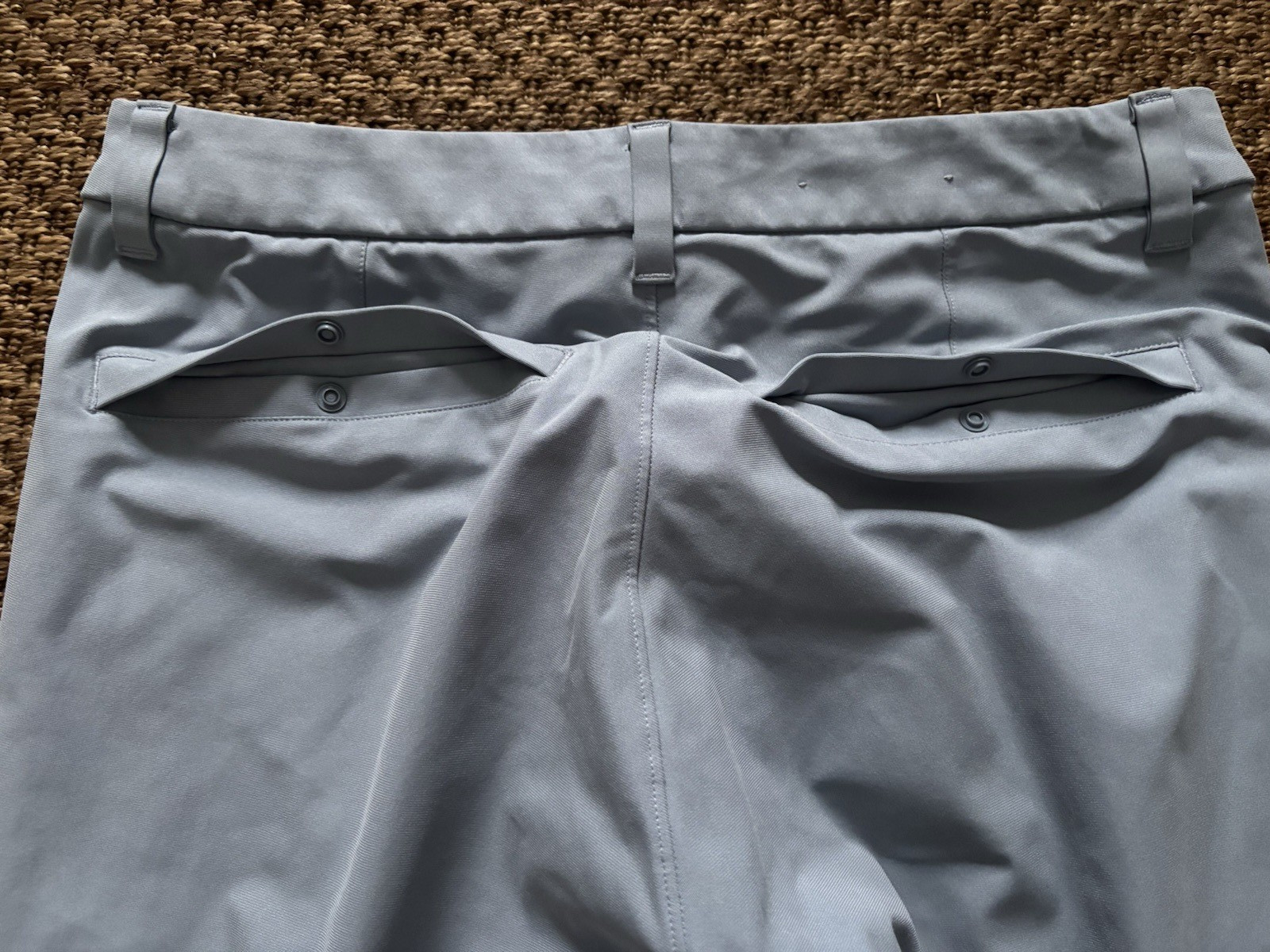 Lululemon Commission Slim Pant 31×32 Warpstreme Chambray – Excellent