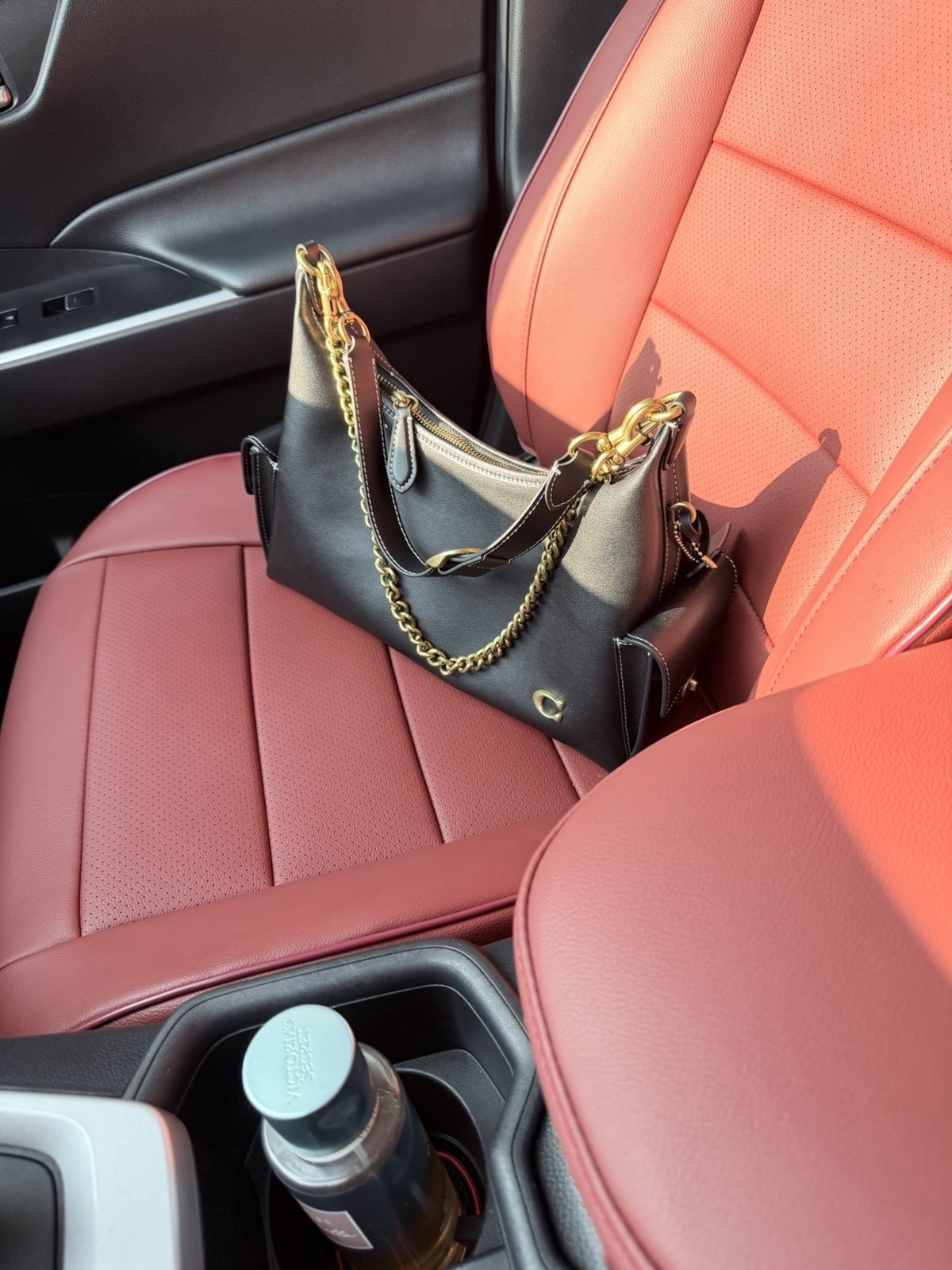 COACH Black Juliet bag 30