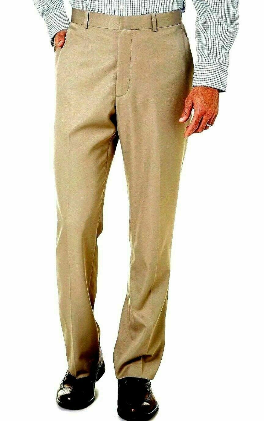 PERRY ELLIS Portfolio Soft Touch Chino Pants Tan, Black, or Navy, NWT List $69