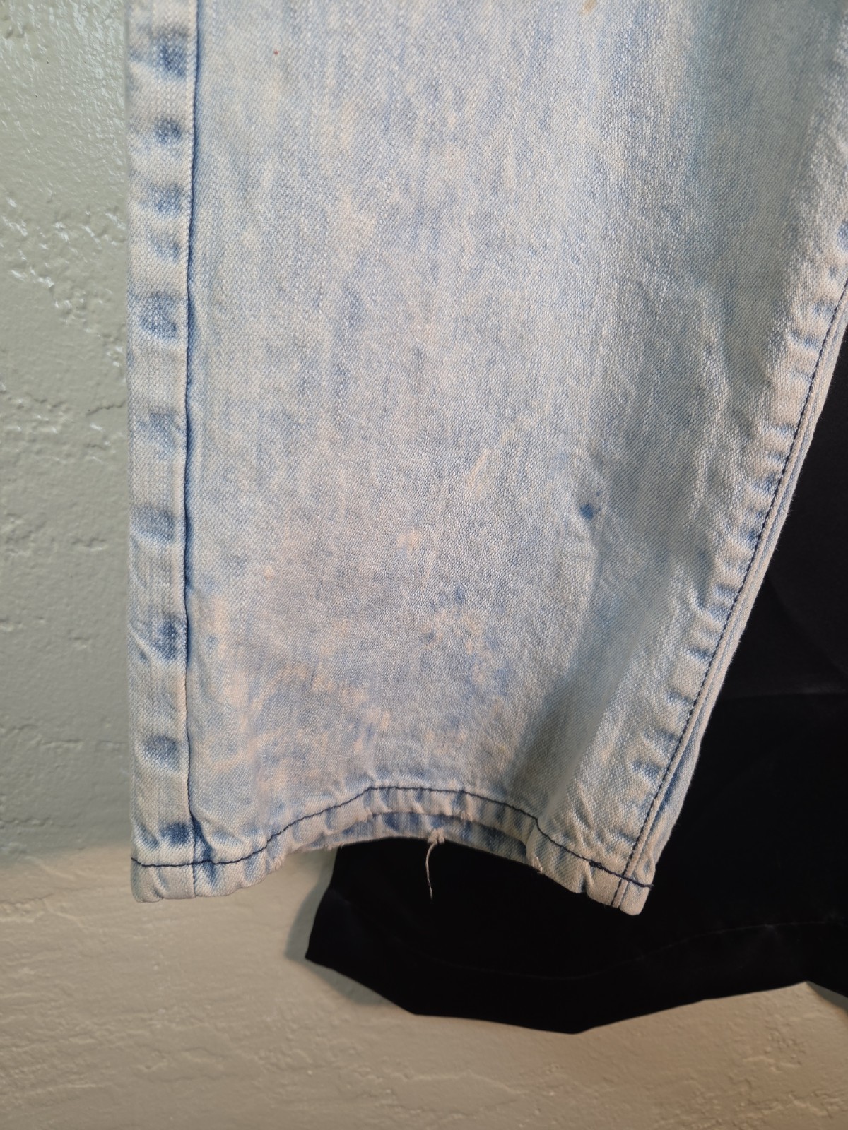 Southpole Mens Jeans 48 to 50″x 32″ 100% Cotton Acid Wash Denim Retro Distressed