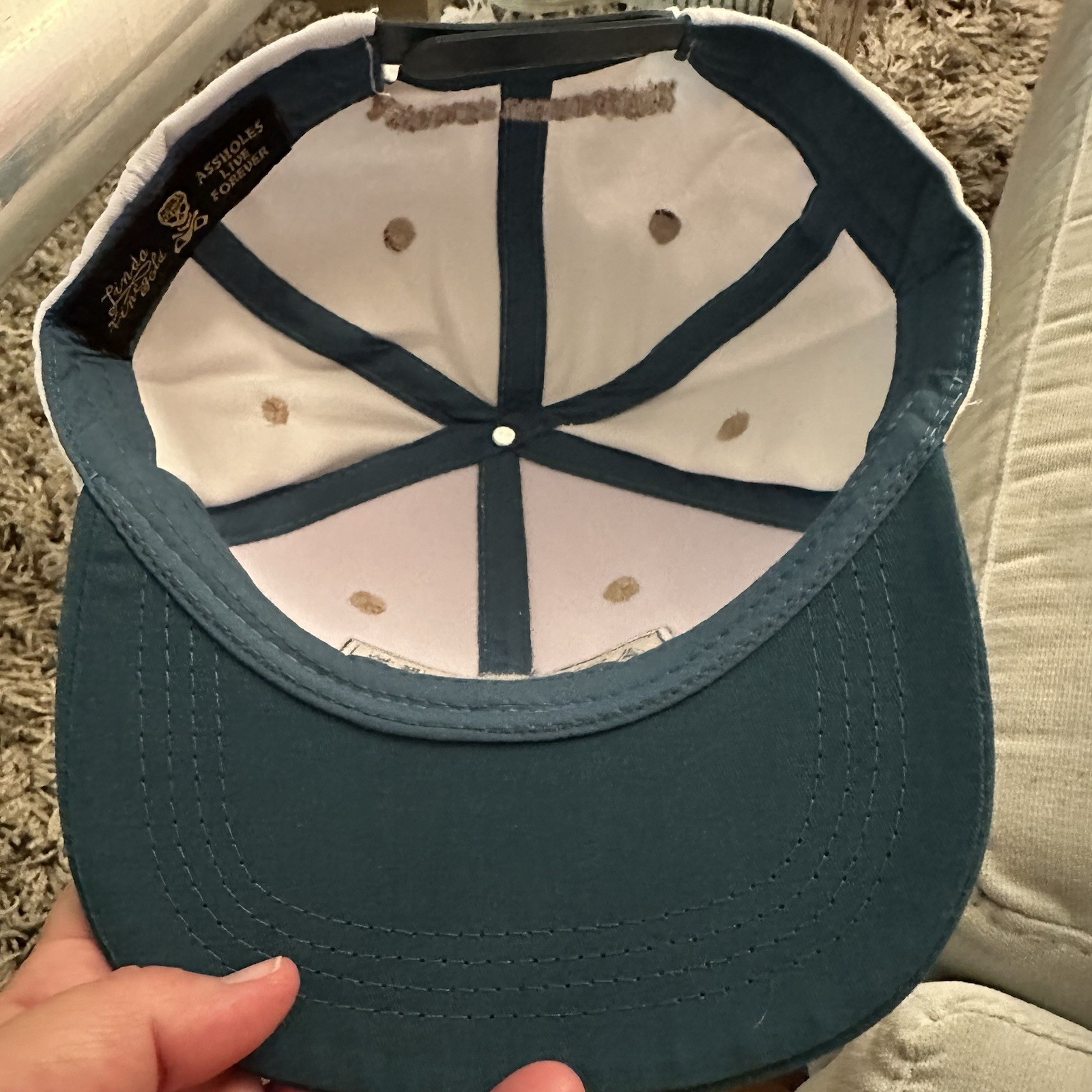 A$$holes Live Forever Hat Pre Owned Excellent Condition