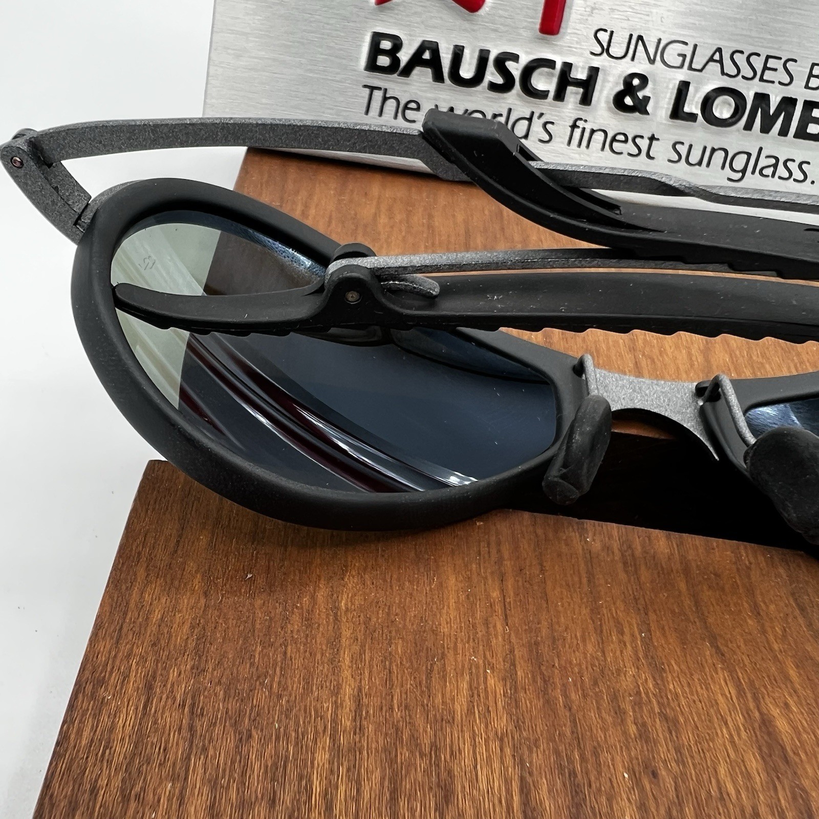 VTG B&L RAY-BAN W2378 G15 MATTE-Gray ORBS COMBO DELUXE Metal Black Rubber NOS