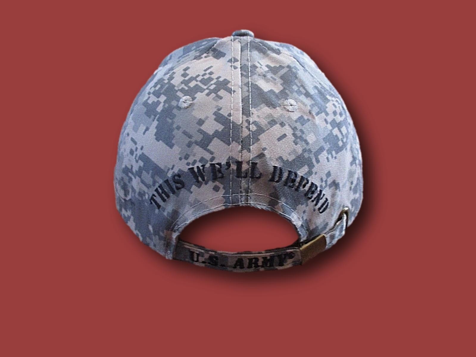 U.S ARMY STAR LOGO CAMOUFLAGE HAT CAP OFFICIAL LICENSED PRODUCT