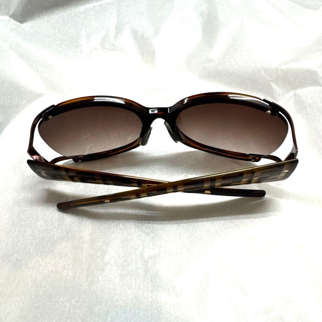 FENDI Zucca Pattern Sunglasses Brown