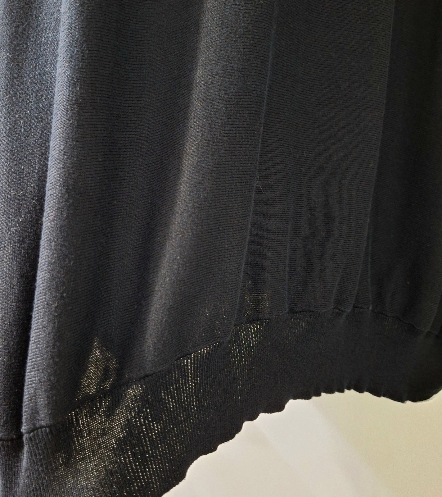 PLANET Knit Batwing Oversized Top O/S Tunic Sweater Pima Cotton Modal Slouchy