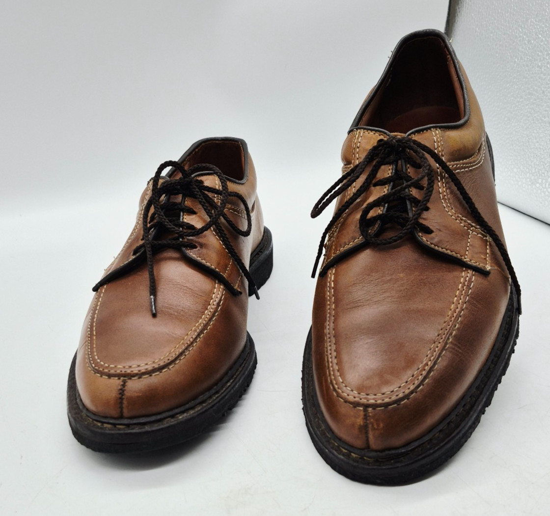 Allen Edmonds Wilbert Leather Split Moc Derby Oxford Shoes Men’s Size 9.5 D 1932