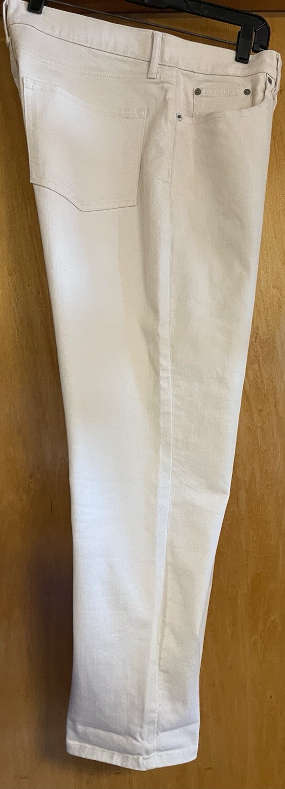 BANANA REPUBLIC, GIRLFRIEND Mid-Rise 32/14 Cream Off White Jeans, NWOT