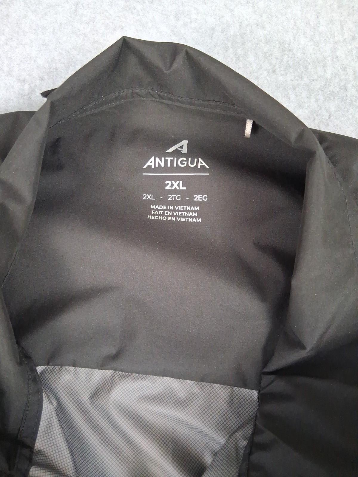 Denver Broncos Antigua WindBreaker Brisk Full-Zip Vest – Black Size 2XL