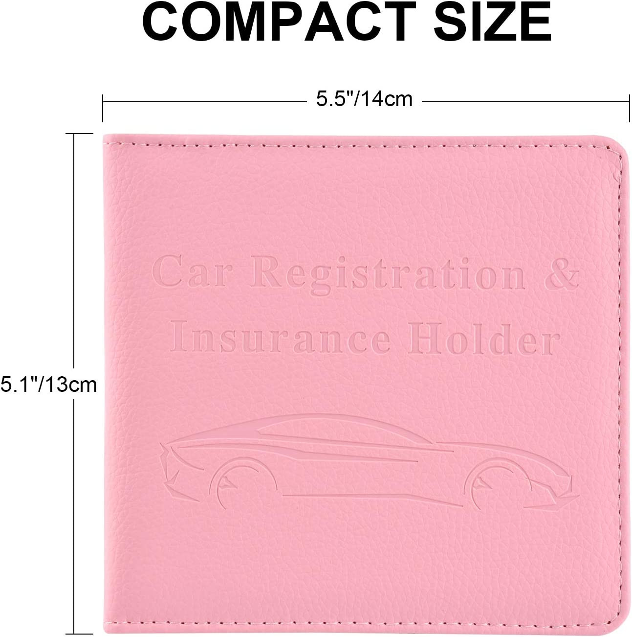 Car Registration and Insurance Holder, Car Accessories Vehicle Glove Box Car Org