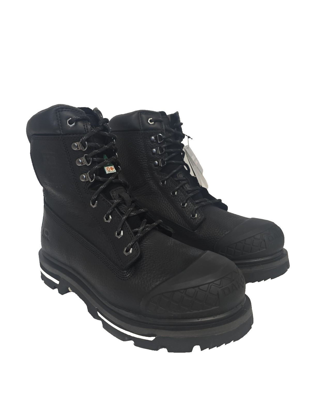Dakota Men’s 529 HD3 8″ Steel Toe Injected Welt Boots Black/Black Size 10.5M