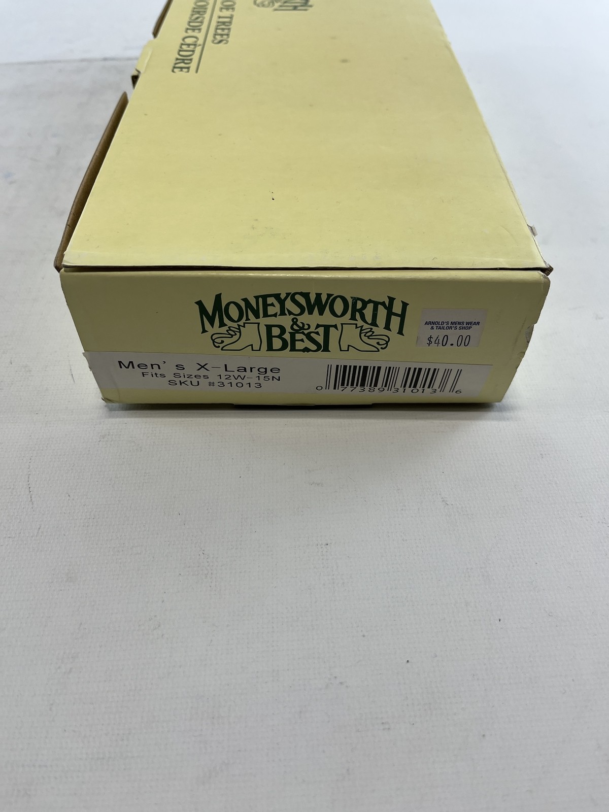 Moneysworth and Best Cedar Shoe Trees XL 12-15 NEW