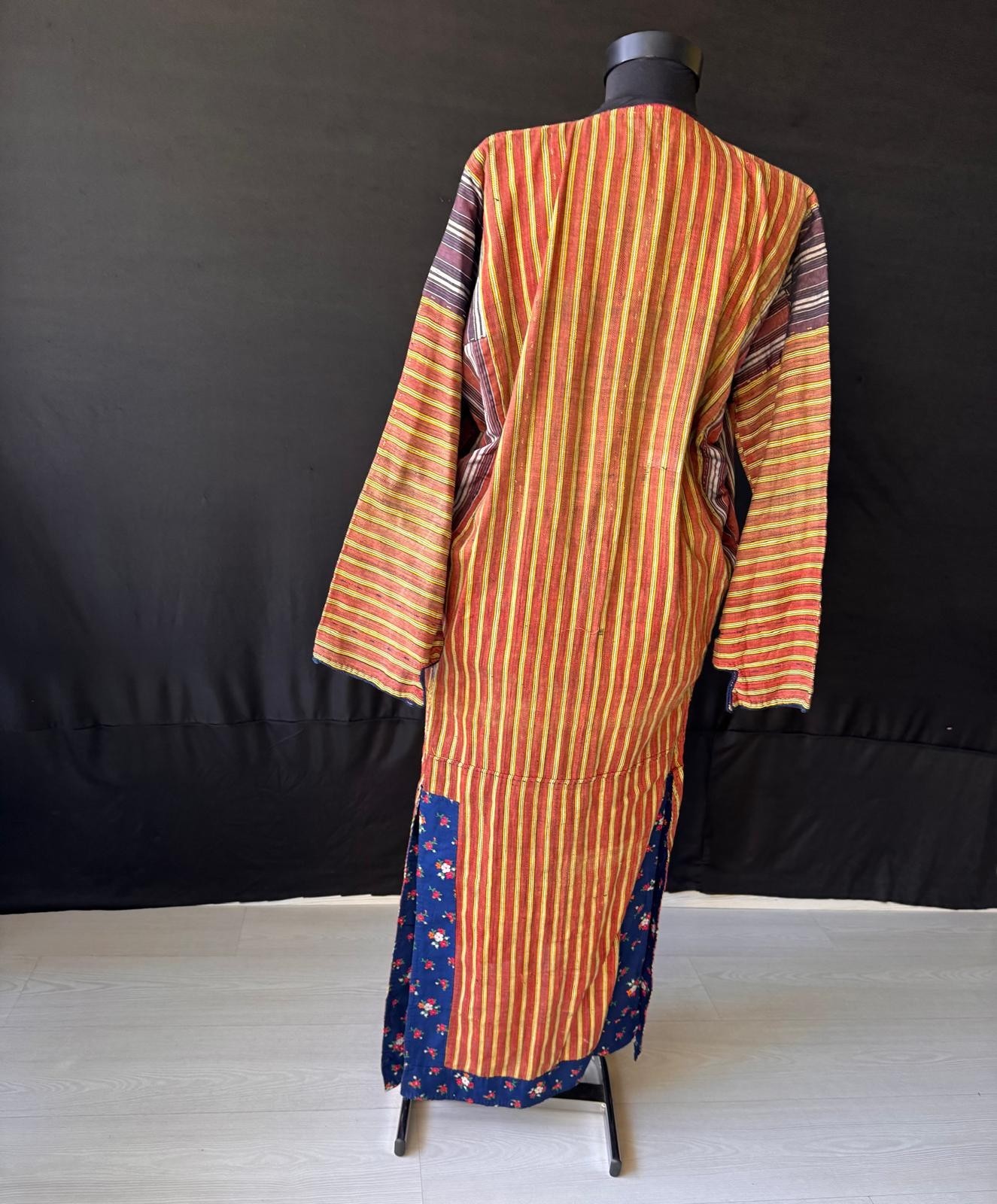 Antique Ottoman Anatolian Kaftan – Handwoven Textile – Authentic Historical Garm